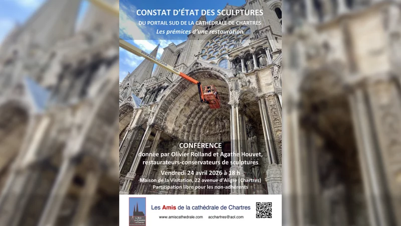 Conférence : Constat d'état des sculptures du Portail Sud de la Cathédrale