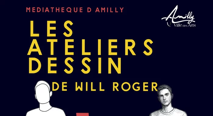 Les ateliers DESSIN de Will Roger à la médiathèque - Atelier perfectionnement