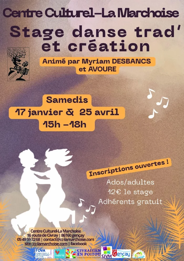 Stage Danse Traditionnelle Poitevine et créative