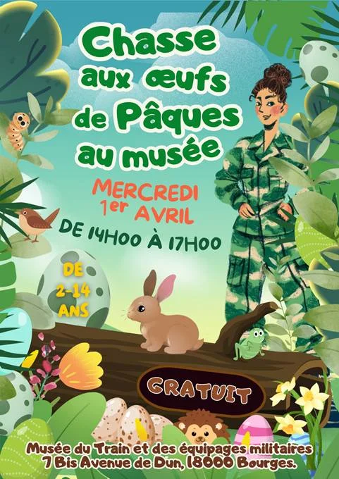 Chasse aux Oeufs de Pâques au Musée