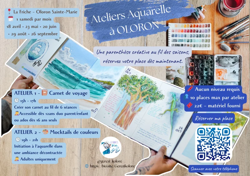 Atelier : Carnet de voyage
