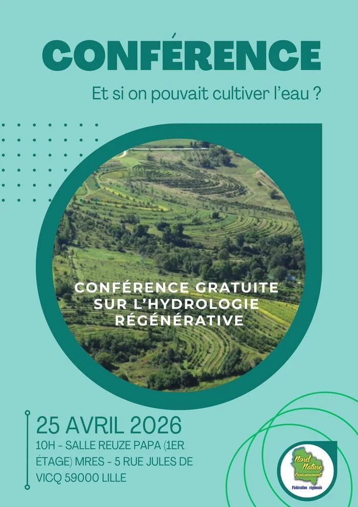 Conférence : Pour Une Hydrologie Régénérative et Assemblée Générale