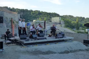 Concert "cuivres" à la carrière de Bagnac-sur-Célé