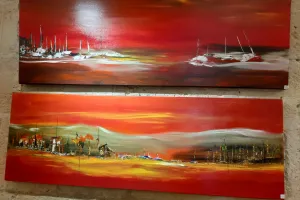 Exposition de peinture de Nicole Bazert à Blaye