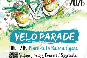 La Roue Fédère – Vélo parade à Figeac