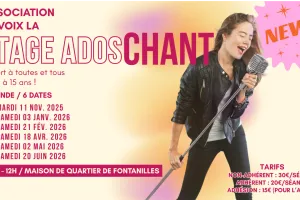 STAGE ADOS CHANT