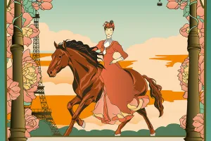 Spectacle équestre "Un jour à Paris" aux Grandes Écuries de Chantilly