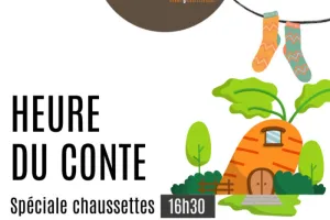 Dans la cabane on raconte...Spéciale chaussettes