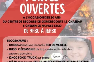 Portes ouvertes au centre de secours - 20 ans du centre