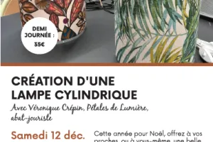 Création d'une lampe cylindrique