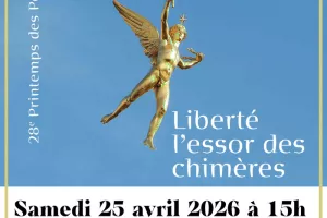 Conférence-débat pour le Printemps des Poètes : "Liberté, l'essor des chimères"