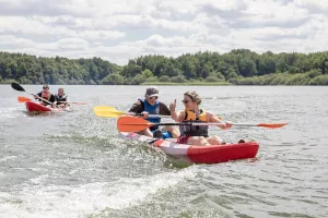 Escapades : Sortie en kayak au Lac du Der