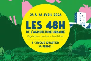 48h de l'Agriculture Urbaine : Boucle familiale à vélo à la découverte des jardins de Villeneuve-les-Salines