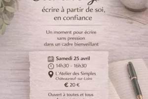 Atelier d'écriture - Pause créative autour des mots