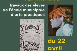 Exposition des élèves de l’école municipale d’art plastique