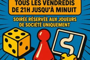 SOIRÉE JEUX DE SOCIÉTE