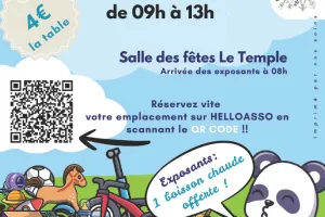 Bourse aux jouets et puériculture