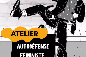 Autodéfense féministe à vélo