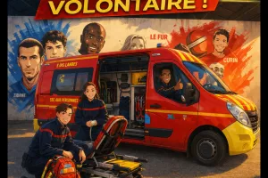 Stands de réprésentation et de promotion du volontariat des sapeurs pompiers de Morcenx