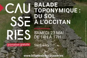Balade toponymique Du sol à l'Occitan