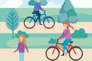 Cycle de remise en selle avec Kernavélo