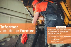 S'informer avant de se former - Parcours de compétences Conduite et entretien des tracteurs
