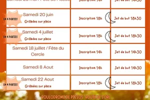 Concours pétanque