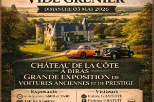 Grand vide-grenier et exposition de voitures anciennes et de prestige