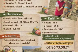 Initiation Poney - Vacances de Pâques