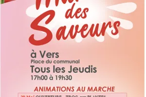 Marché des Saveurs à Vers