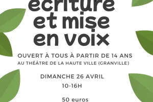 Stage écriture et mise en voix