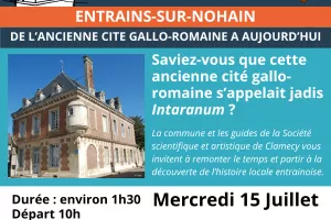 Visite commentée - Entrains-sur-Nohain, de l'ancienne cité gauloise à aujourd'hui