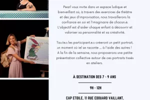 Stage théâtre -  7-9 ans