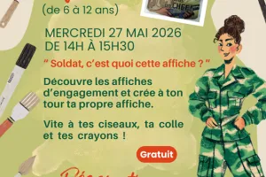 Les Mercredis au Musée Militaire - "Soldat c'est quoi cette affiche ?"