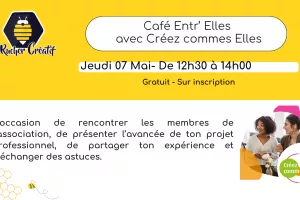 Café Entr'Elles avec Créez Comme Elles
