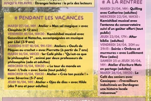 Atelier d'écriture Mots en partage