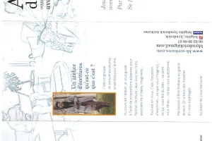 Ateliers écriture à la Librairie Livre au trésor