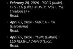 Les prochains concert OL’ DIRTY BEAT