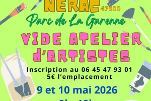 Vide atelier d'artistes