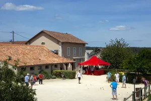 Concours de pétanque nocturne
