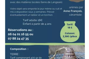 Atelier découverte de la céramique