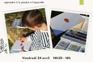 Atelier aquarelle pour enfant