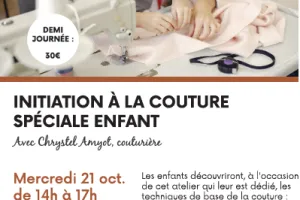 Initiation à la couture spéciale enfant