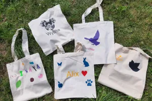 Personnalisation de tote bag