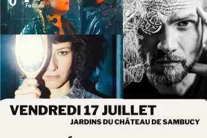 Soirée Vendredi 17 juillet| 3 Concerts : Duo Brady | La vie d'après (19h) + Léa Maria Fries (21h) + Vincent Peirani Quintet Living Being IV (22h30) Duo Brady | La vie d'après- Millau Jazz Festival