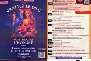 Le festival Voca-Lisent présente "Grattez le dieu, vous trouvez l'homme"
