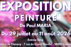 Exposition de peintures - Paul Maria