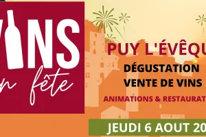 Vins en fête à Puy-l'Evêque
