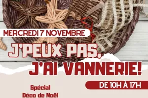 Atelier Vannerie : "Spécial déco de jardin"