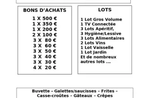 Super Loto du Comité des Fêtes